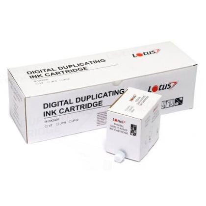 Imagem de Tinta para Duplicador Digital DX-2430 Lotus Compatível para DX-2330 DX-2430 6201 DX2330 DX2430 CP6201C Preto 500ml