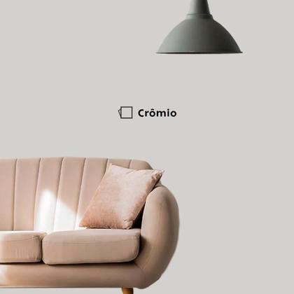 Imagem de Tinta Para Parede Antimofo Rende e Cobre Muito Suvinil 3,6l Crômio