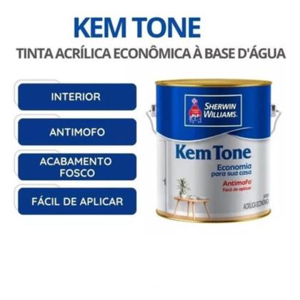 Imagem de Tinta Para Parede Sw Kem Tone Antimofo 3,6 L Escolha A Cor