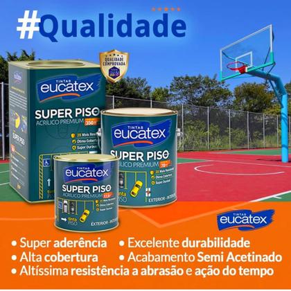 Imagem de Tinta para Pintar Piso e Calçada - Todas Cores 900ml