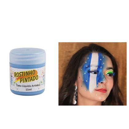 Imagem de Tinta Para Pintura Facial Pintura Em Rosto E Corpo