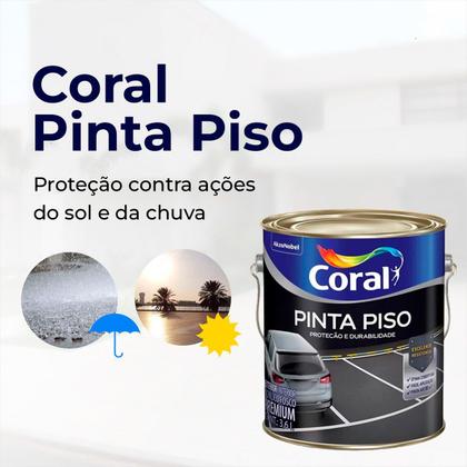 Imagem de Tinta Pinta Piso 3,6 Litros Premium Coral Escolha Cor