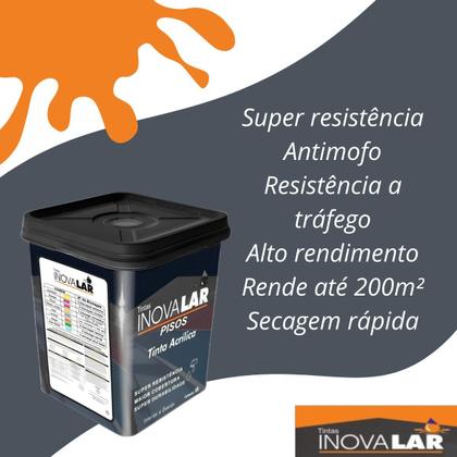 Imagem de Tinta Piso Inovalar 18 Litros Premium Antimofo