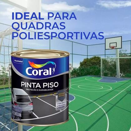 Imagem de Tinta Piso Inter/exte Parede/teto/calçadas 3,6lt Coral Cores
