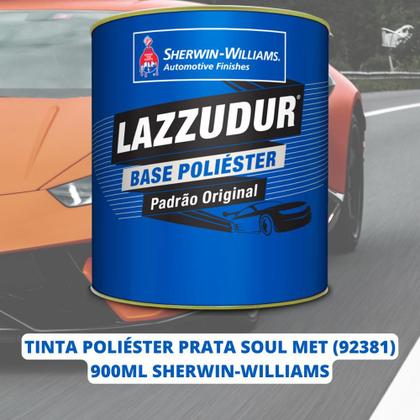 Imagem de Tinta Poliéster Prata Soul Met (92381) 900ml Sherwin-Williams
