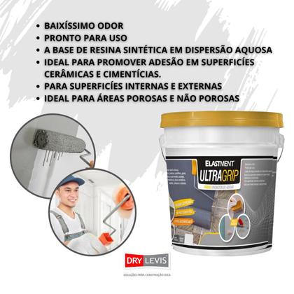 Imagem de Tinta Promotor De Aderência Superficie Primer Elastment 1 Kg