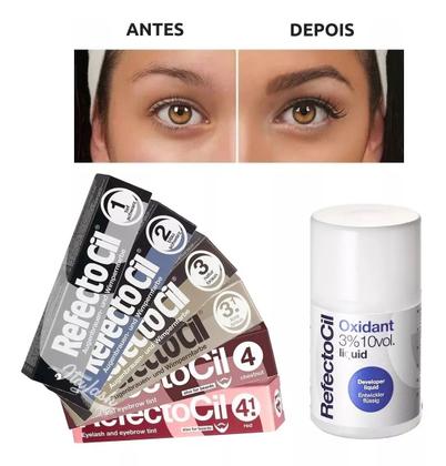 Imagem de Tinta Refectocil Original Tintura Cores Sobrancelha Cílios