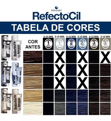 Imagem de Tinta Refectocil Original Tintura Cores Sobrancelha Cílios
