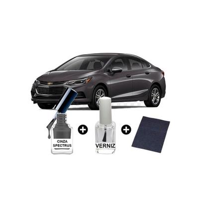 Imagem de Tinta Retoque Tira Risco Carro Chevrolet Cinza - Spectus
