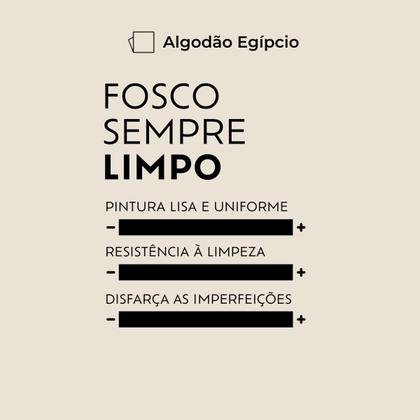 Imagem de Tinta Sempre Limpo Algodão Egípcio Fosco 3,6L Suvinil