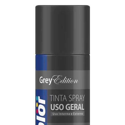 Imagem de Tinta Spray ChemiColor 100ml Pocket Uso Geral Grafite