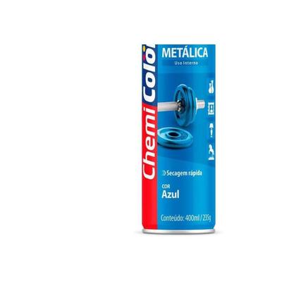 Imagem de Tinta Spray Chemicolor Metalico Azul 400Ml