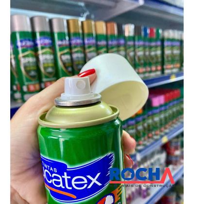 Imagem de Tinta Spray Colorido Eucatex 400ml para Madeira Metal Mdf Artesanato