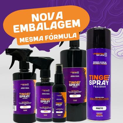 Imagem de Tinta Spray De Tecidos Roupas Estofados Tingespray 120ml
