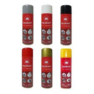 Imagem de Tinta Spray Dourado Alta Temperatura 300ml Colorart
