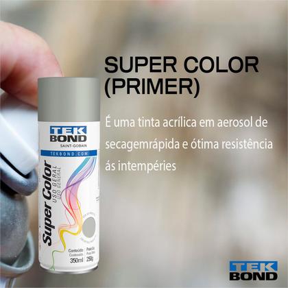 Imagem de Tinta Spray Fundo ( Primer ) - Super Bond 350ml Kit C/ 2