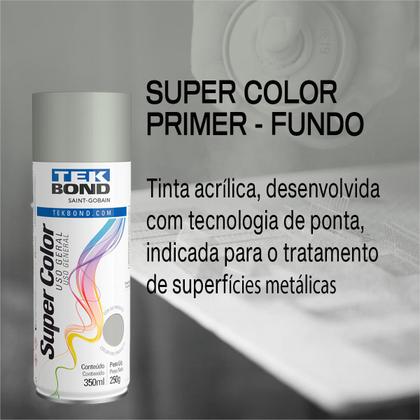 Imagem de Tinta Spray Fundo ( Primer ) - Super Bond 350ml Kit C/ 2