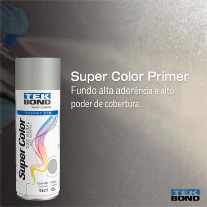 Imagem de Tinta Spray Fundo ( Primer ) - Super Bond 350ml Kit C/ 2