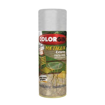 Imagem de Tinta Spray Metallik Prata 350ml Colorgin