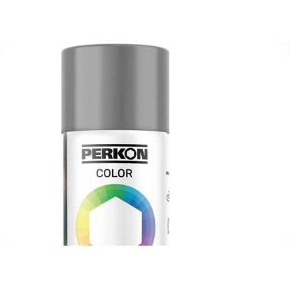 Imagem de Tinta Spray Perkon Uso Geral Cinza Claro 7199