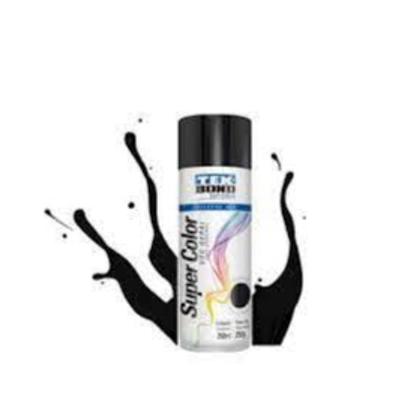 Imagem de Tinta Spray Preto Fosco 350ml Tek Bond