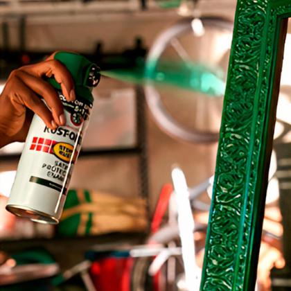 Imagem de Tinta Spray Ultra 5 em 1 Verde Militar Rust-Oleum