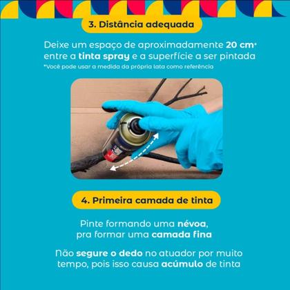 Imagem de Tinta Spray Uso Geral Interno Externo Cores 400ml Chemicolor Artesanato (Escolha sua Cor) 23 Opções