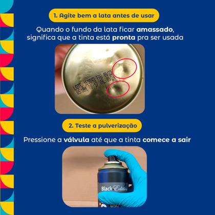 Imagem de Tinta Spray Uso Geral Interno Externo Cores 400ml Chemicolor Artesanato (Escolha sua Cor) 23 Opções