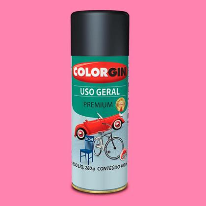 Imagem de Tinta spray uso geral rosa gbr 56061 colorgin 350ml