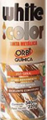 Imagem de Tinta spray white color 340ml bronze metalica uso geral