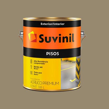 Imagem de Tinta Suvinil Piso Premium Fosco Cerâmica 3,6L Alta Durabilidade
