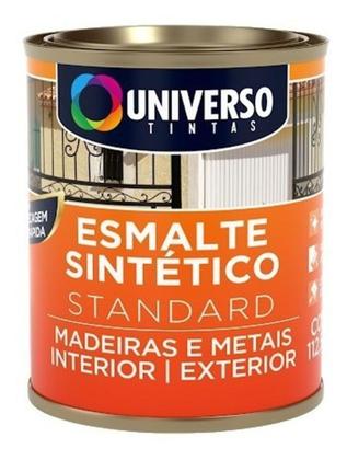 Imagem de Tinta universo esmalte sint. std preto fosco 112,5ml