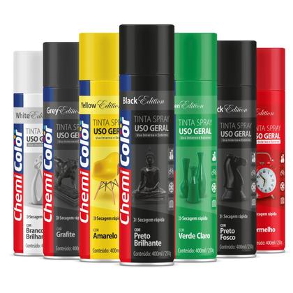 Imagem de Tinta Uso Geral Spray Para Metal Mdf Plástico Automotivo