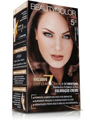 Imagem de Tintura beauty color 5.3 castanho dourado