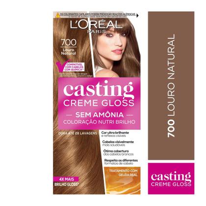 Imagem de Tintura Casting Creme Gloss L'oréal Paris 700 Louro Natural