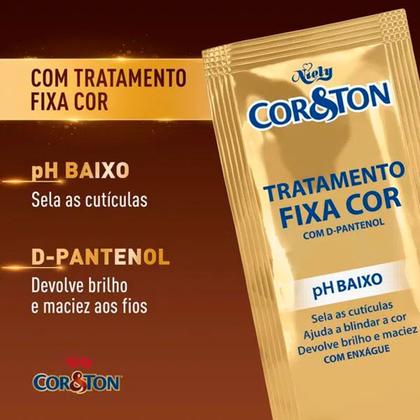 Imagem de Tintura Creme Cor&Ton Niely Castanho Iluminado Café 6.41