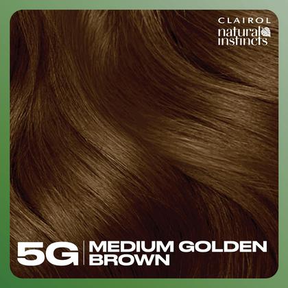 Imagem de Tintura de cabelo Clairol Natural Instincts Demi-Permanent 5G Brown