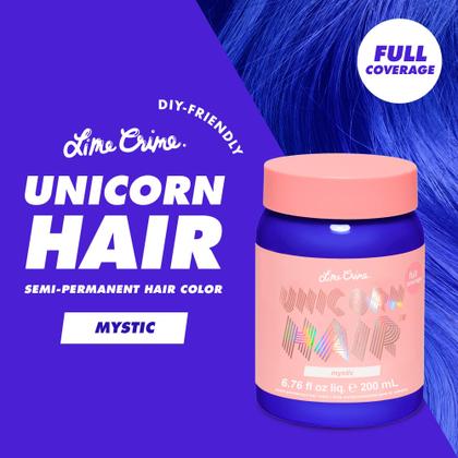 Imagem de Tintura de cabelo Lime Crime Unicorn Full Coverage Mystic Blue