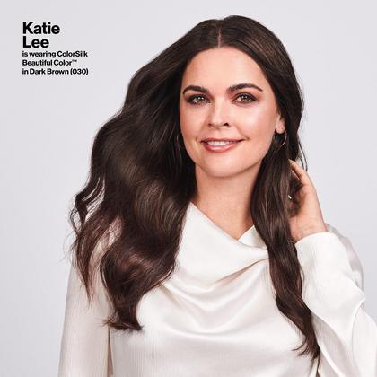 Imagem de Tintura de cabelo Revlon Colorsilk Permanent Brown com cobertura 100% cinza