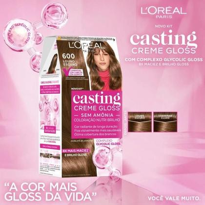 Imagem de Tintura L'Oréal Paris Casting Creme Gloss 600 Louro Escuro