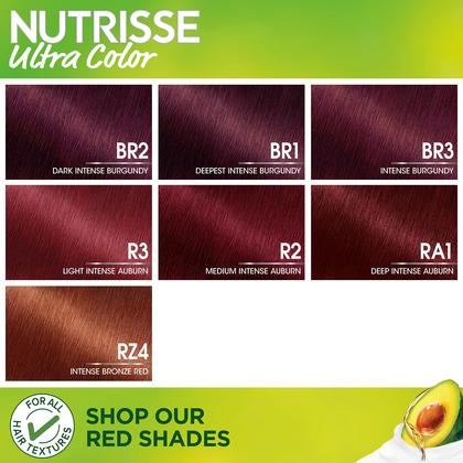 Imagem de Tintura para cabelo Garnier Nutrisse Ultra Color R3 Light Auburn x2