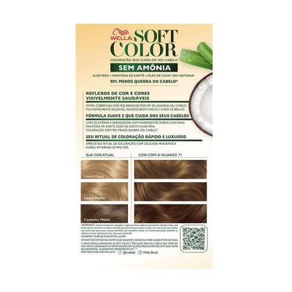 Imagem de Tintura Soft Color Sem Amônia Louro Acinzentado 71 Kit