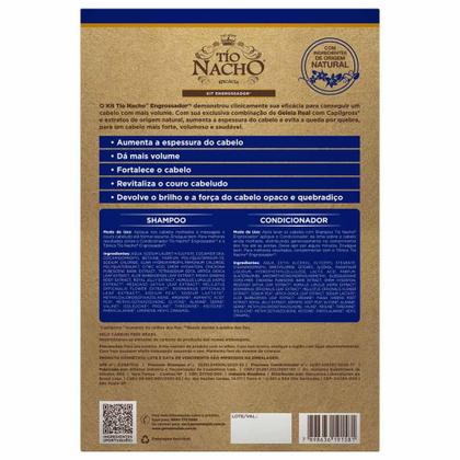 Imagem de Tio Nacho Kit Engrossador - Shampoo + Condicionador