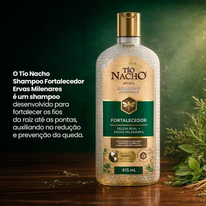 Imagem de Tio Nacho Shampoo Antiqueda Ervas Milenares 415ml