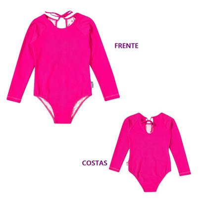 Imagem de Tip Top Maio Manga Longa com Protecao Uv 50+ Rosa