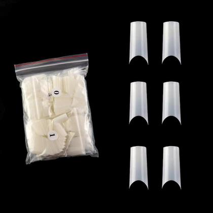 Imagem de Tips curvatura c natural helen color 500 un alongamento unha