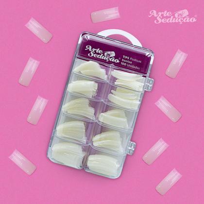 Imagem de Tips Unhas Postiças Sorriso 100 unidades, Arte Sedução