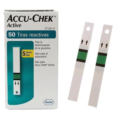 Imagem de Tira de glicemia accu-chek active com 50 tiras