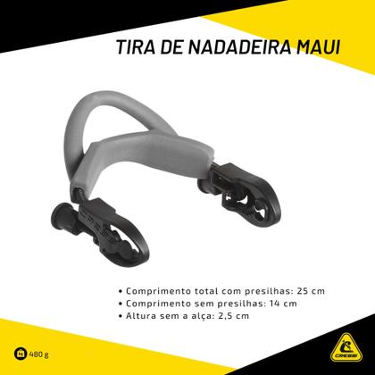 Imagem de Tira Elástica para Nadadeira de Mergulho Cressi Maui
