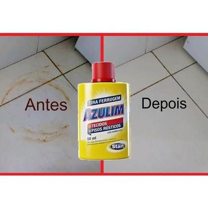 Imagem de Tira Ferrugem De Tecidos E Pisos Rusticos Azulim 50ml